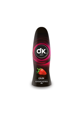 Okey Çilek Kayganlaştırıcı Jel 50 ml
