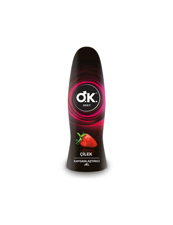 Okey Çilek Kayganlaştırıcı Jel 50 ml