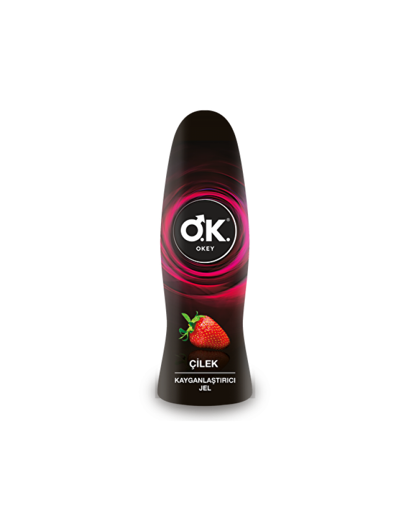 Okey Çilek Kayganlaştırıcı Jel 50 ml