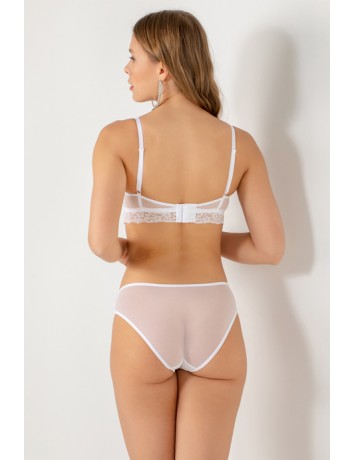 DoReMi Push-Up Dolgulu Geniş Kanatlı Dantelli Sütyen Takım