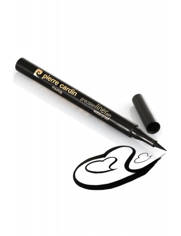 Pierre Cardin Precısıon Lıner Pen Waterproof- Mürekkep Etkili, Su Geçirmez Göz Sürmesi -Eyeliner-Siyah- 785