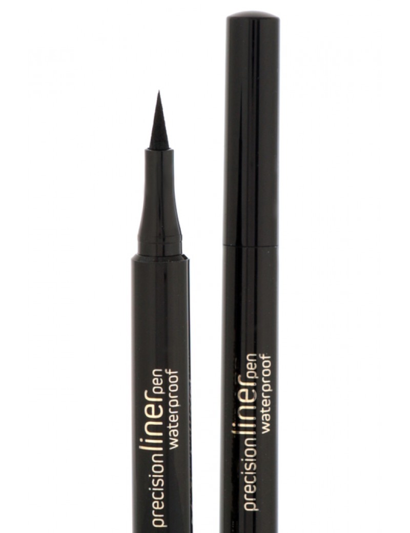 Pierre Cardin Precısıon Lıner Pen Waterproof- Mürekkep Etkili, Su Geçirmez Göz Sürmesi -Eyeliner-Siyah- 785