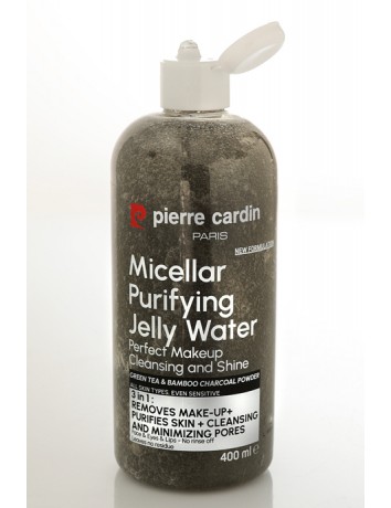 Pierre Cardin Gently Cleansing Micellar Water with Charcoal Powder & Green Tea-Makyaj Temizleme Suyu 400 ml