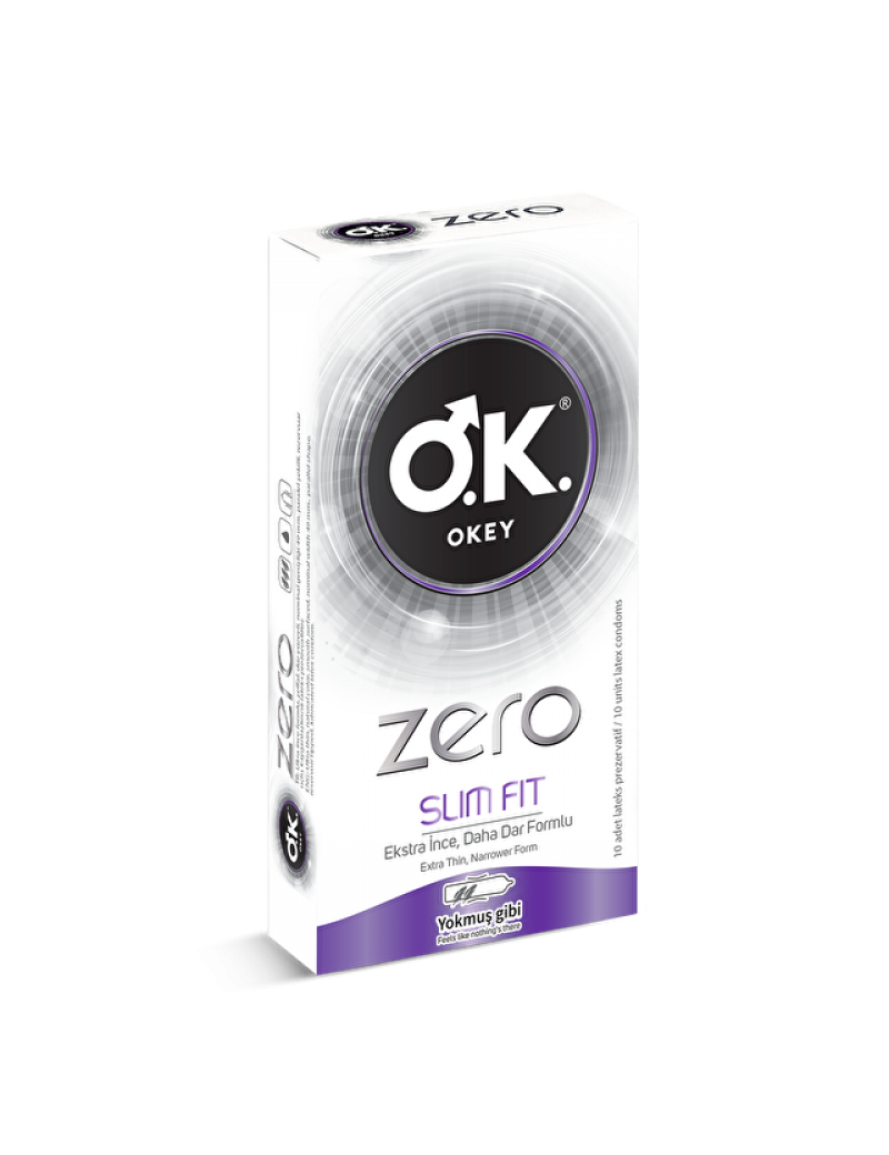 Okey Zero Slim Fit 10'lu Prezervatif
