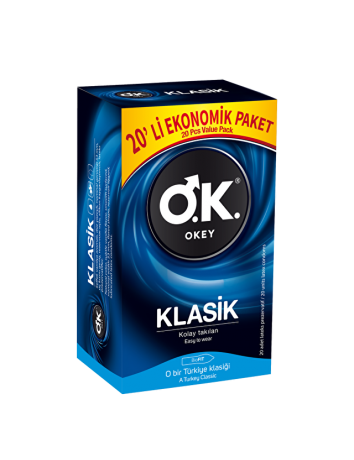 OKEY Klasik 20'Li Prezervatif