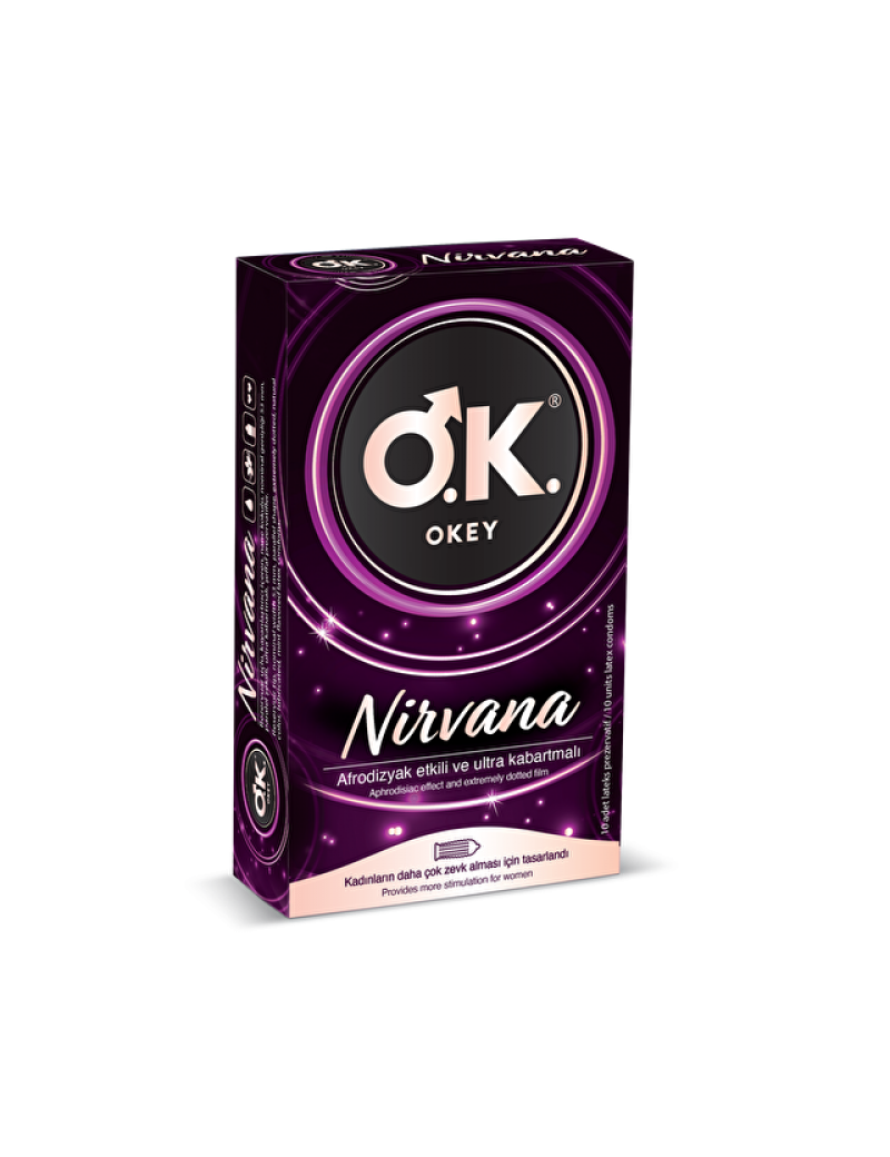 OKEY Nirvana 10'Lu Prezervatif