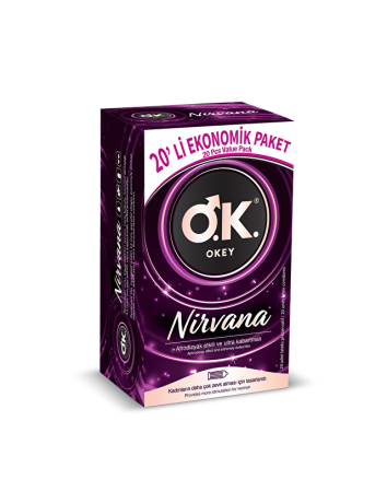 OKEY Nirvana 20'Li Prezervatif