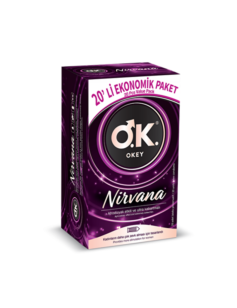 OKEY Nirvana 20'Li Prezervatif