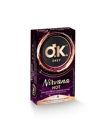 OKEY Nirvana Hot 10'Lu Prezervatif
