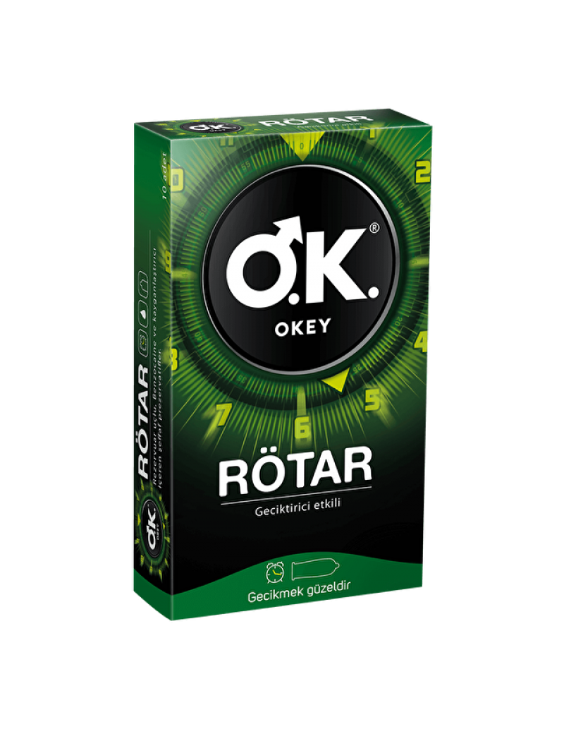 OKEY Rötar 10'Lu Prezervatif