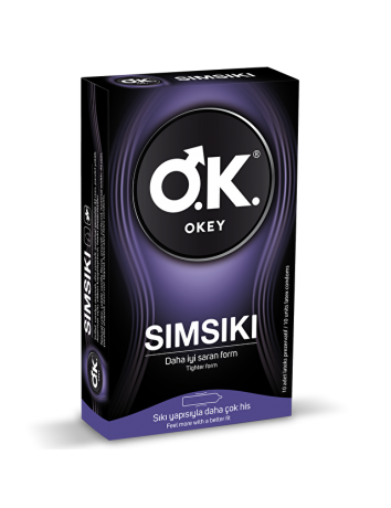 OKEY Sımsıkı 10'Lu Prezervatif