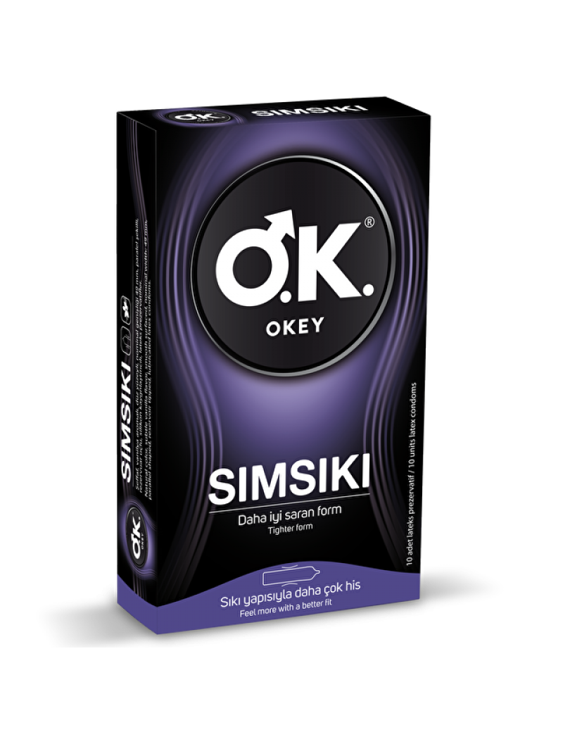 OKEY Sımsıkı 10'Lu Prezervatif