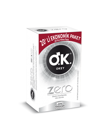OKEY Zero 20'Li Prezervatif