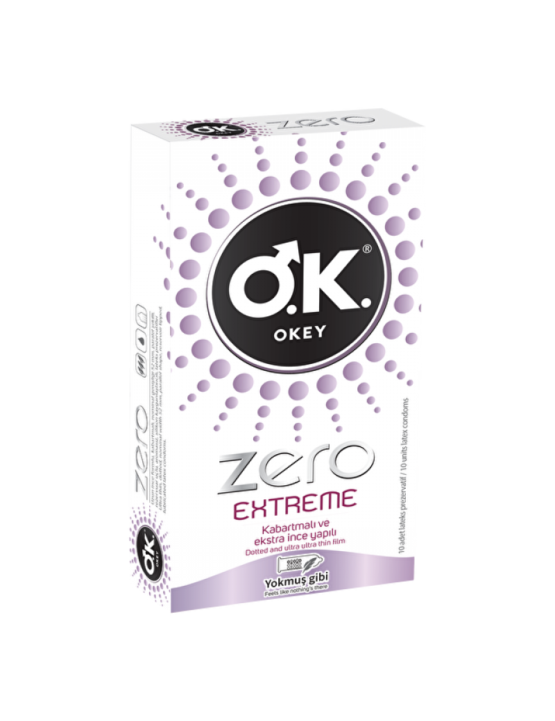 Okey Zero Extreme 10'Lu Prezervatif