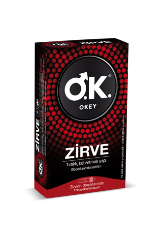 OKEY Zirve 10'Lu Prezervatif