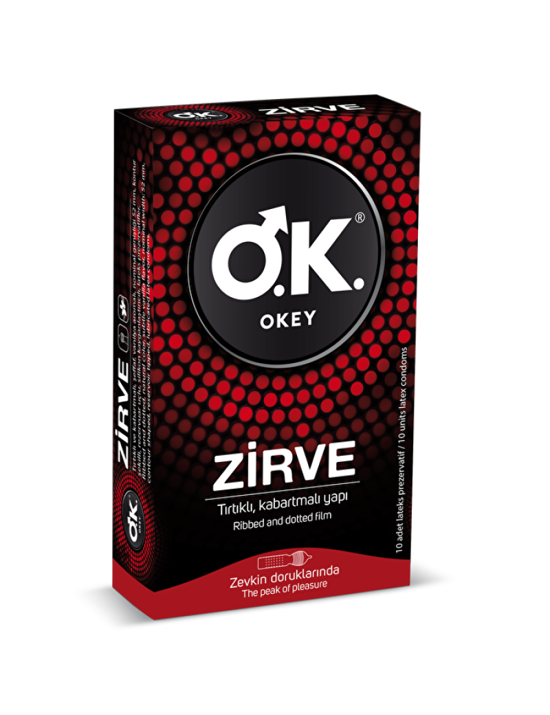 OKEY Zirve 10'Lu Prezervatif