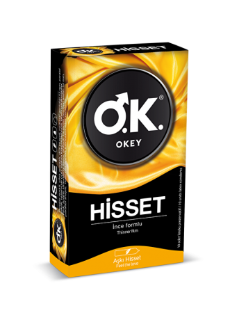 OKEY Hisset 10'Lu Prezervatif