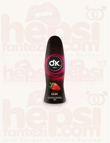 Okey Çilek Kayganlaştırıcı Jel 50 ml