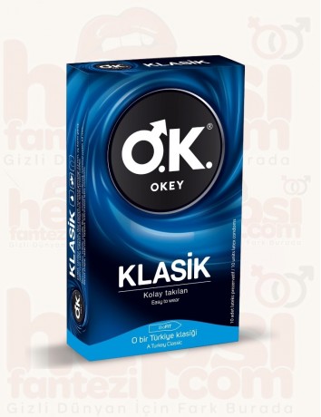 OKEY Klasik 10'Lu Prezervatif