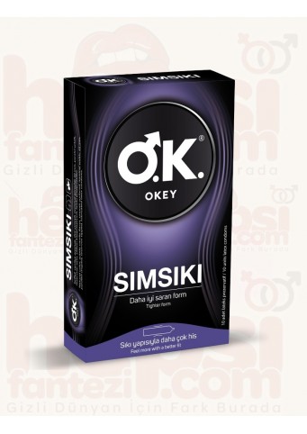 OKEY Sımsıkı 10'lu Prezervatif