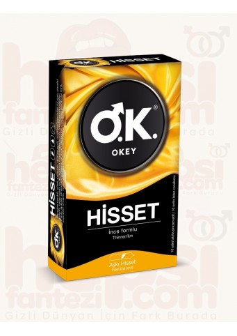 OKEY Hisset 10'Lu Prezervatif