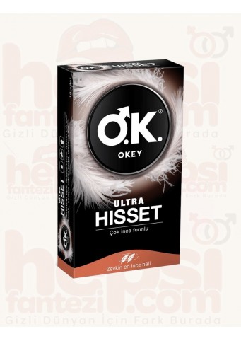 OKEY Ultra Hisset 10'lu Prezervatif