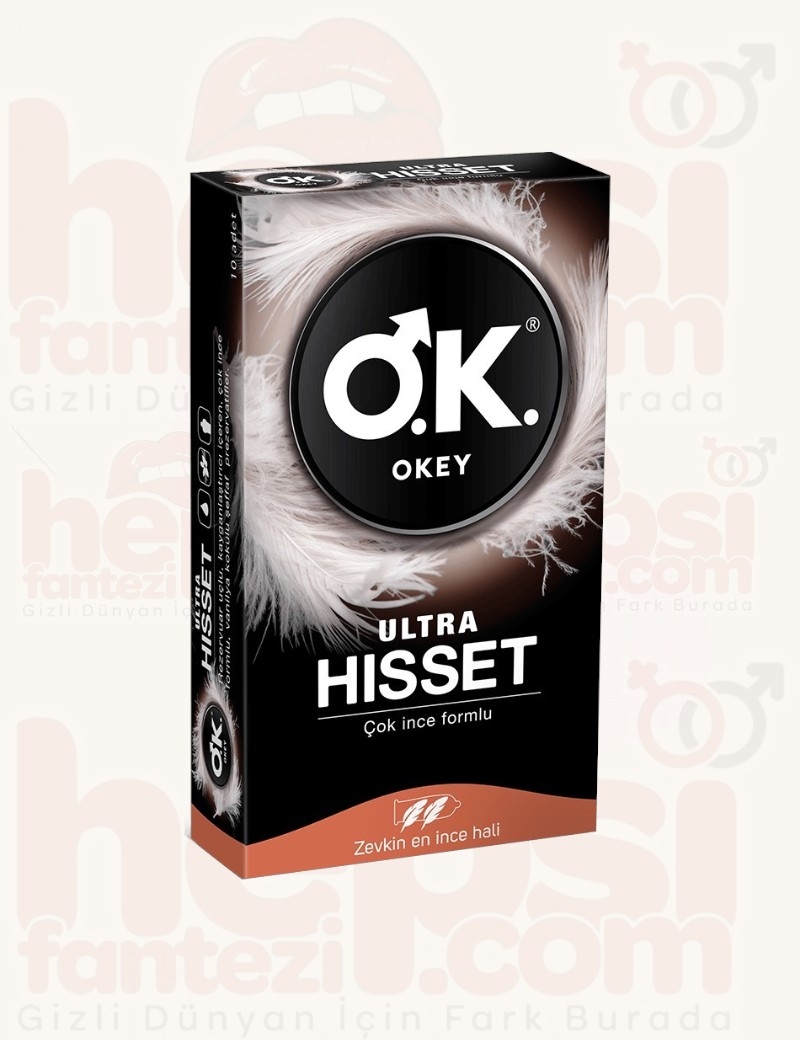 OKEY Ultra Hisset 10'lu Prezervatif