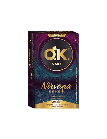 OKEY Nirvana Sens 8’Li Prezervatif