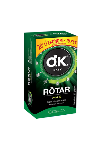Okey Rötar Max 20'li