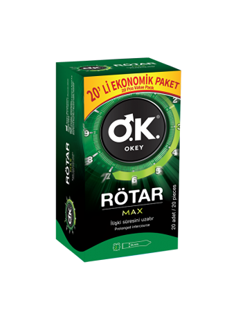 Okey Rötar Max 20'li
