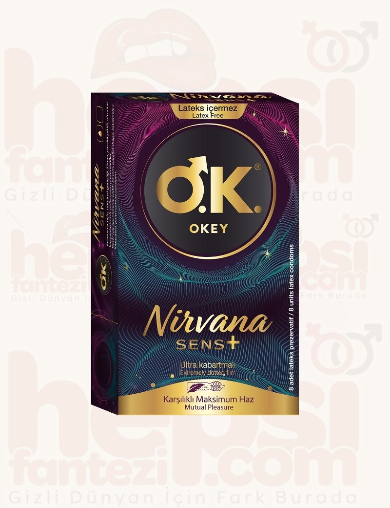 OKEY Nirvana Hot Prezervatif