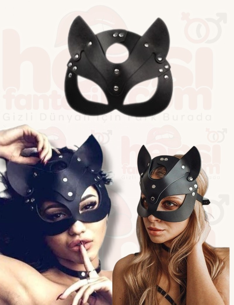 Fantezi Kedi Maskesi